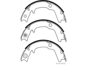 MAGNETI MARELLI 600000094460 stabdžių trinkelių komplektas
MB858926, MB858927, MB858928, MN102646