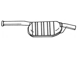 AKS DASIS SG35414 vidurinis duslintuvas