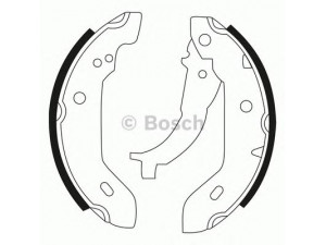 BOSCH 0 986 BB3 531 stabdžių trinkelių komplektas 
 Techninės priežiūros dalys -> Papildomas remontas
168 420 03 20, A 168 420 03 20