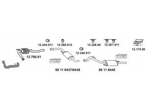 EBERSPÄCHER 12_1273 išmetimo sistema 
 Išmetimo sistema -> Išmetimo sistema, visa