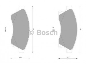 BOSCH 0 986 AB1 042 stabdžių trinkelių rinkinys, diskinis stabdys 
 Techninės priežiūros dalys -> Papildomas remontas
13 301 207, 13 356 286