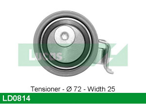LUCAS ENGINE DRIVE LD0814 įtempiklio skriemulys, paskirstymo diržas
06B109243A, 06B109243D, 06B109243F