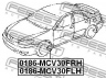 FEBEST 0186-MCV30FRH montavimo komplektas, purvasargis 
 Kėbulas -> Transporto priemonės priekis -> Sparnas/montavimo dalys
08414-33810, 76621-33080