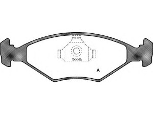 OPEN PARTS BPA0281.00 stabdžių trinkelių rinkinys, diskinis stabdys 
 Techninės priežiūros dalys -> Papildomas remontas
5882984, 5888528, 71738153, 5888528