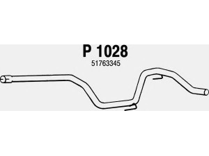 FENNO P1028 išleidimo kolektorius 
 Išmetimo sistema -> Išmetimo vamzdžiai
51763345