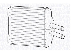 MAGNETI MARELLI 350218327000 šilumokaitis, salono šildymas 
 Šildymas / vėdinimas -> Šilumokaitis
96190674, 96190674, 96190674