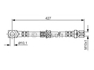 BOSCH 1 987 476 690 stabdžių žarnelė 
 Stabdžių sistema -> Stabdžių žarnelės
562037, 90473314, 90473314