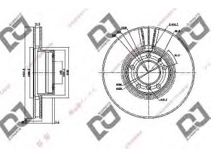 DJ PARTS BD1159 stabdžių diskas 
 Dviratė transporto priemonės -> Stabdžių sistema -> Stabdžių diskai / priedai
34111165859, 34116767059
