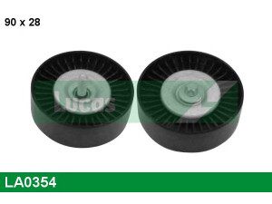 LUCAS ENGINE DRIVE LA0354 kreipiantysis skriemulys, V formos rumbuotas diržas 
 Diržinė pavara -> V formos rumbuotas diržas/komplektas -> Laisvasis/kreipiamasis skriemulys
2712060019, A2712060019