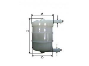 UNIFLUX FILTERS XB341 kuro filtras
1640025900, 16400F2600