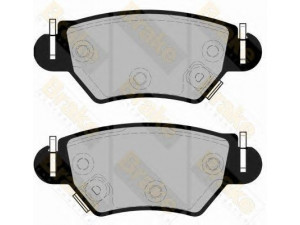 Brake ENGINEERING PA1539 stabdžių trinkelių rinkinys, diskinis stabdys 
 Techninės priežiūros dalys -> Papildomas remontas
09195641, 09195642, 1605037, 1605093