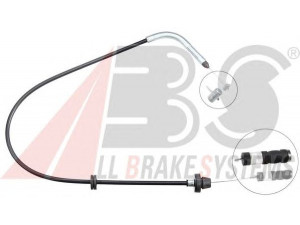 A.B.S. K37250 akceleratoriaus trosas 
 Dviratė transporto priemonės -> Kabeliai ir tachometro velenaai -> Akceleratoriaus trosas
46557485, 46841644