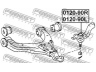 FEBEST 0120-90L atramos/vairo trauklė 
 Ašies montavimas/vairavimo mechanizmas/ratai -> Sujungimai -> Atramos/vairo trauklė
43340-39465