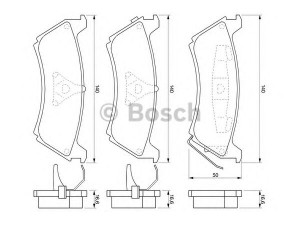 BOSCH 0 986 424 648 stabdžių trinkelių rinkinys, diskinis stabdys 
 Techninės priežiūros dalys -> Papildomas remontas
163 420 01 20, 163 420 04 20, 163 420 24 20