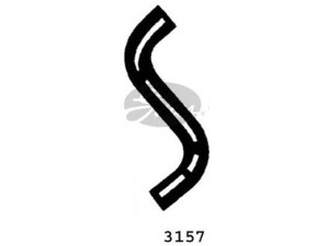 GATES 3157 radiatoriaus žarna
4682127, 1336791