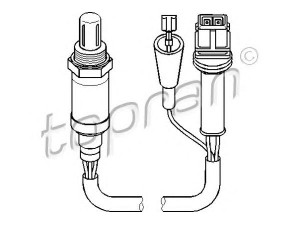 TOPRAN 111 612 lambda jutiklis 
 Variklis -> Variklio elektra
078 906 265B