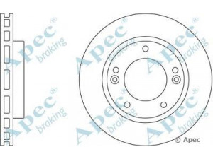 APEC braking DSK2421 stabdžių diskas 
 Stabdžių sistema -> Diskinis stabdys -> Stabdžių diskas
517123E000, 517123E300
