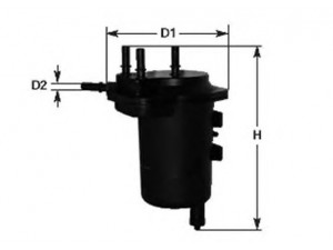 MAGNETI MARELLI 152071760666 kuro filtras 
 Techninės priežiūros dalys -> Papildomas remontas
164004U105, 16400BC40A, 16400BN700