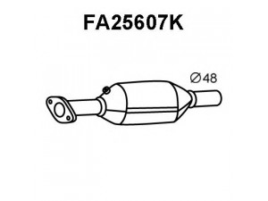 VENEPORTE FA25607K katalizatoriaus keitiklis 
 Išmetimo sistema -> Katalizatoriaus keitiklis