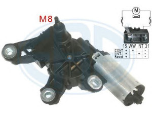 ERA 460199 valytuvo variklis 
 Priekinio stiklo valymo sistema -> Varikliukas, priekinio stiklo valytuvai
6E0 955 711 D, 6X0 955 119 D, 6X0 955 711 D