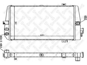 STELLOX 10-26404-SX radiatorius, variklio aušinimas 
 Aušinimo sistema -> Radiatorius/alyvos aušintuvas -> Radiatorius/dalys
191121253AA, 191121253AL, 1L0121253R