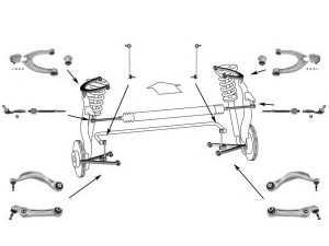 MEYLE WG0854100 vairavimo mechanizmas; rato pakaba 
 Ašies montavimas/vairavimo mechanizmas/ratai -> Prekių paieška pagal schemą