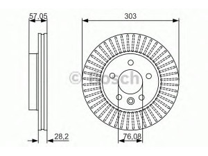 BOSCH 0 986 479 154 stabdžių diskas 
 Stabdžių sistema -> Diskinis stabdys -> Stabdžių diskas
2H0 615 301 A