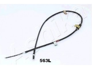 ASHIKA 131-05-563L trosas, stovėjimo stabdys 
 Stabdžių sistema -> Valdymo svirtys/trosai
MB895698