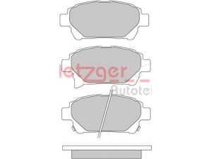 METZGER 1170305 stabdžių trinkelių rinkinys, diskinis stabdys 
 Techninės priežiūros dalys -> Papildomas remontas
04465-13020, 04465-13041, 04465-17100