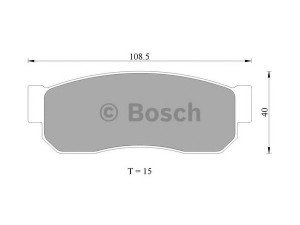 BOSCH 0 986 505 334 stabdžių trinkelių rinkinys, diskinis stabdys 
 Techninės priežiūros dalys -> Papildomas remontas
41060 01A25, 41060 01A85, 41060 12A25