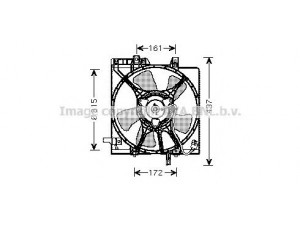 AVA QUALITY COOLING SU7510 ventiliatorius, radiatoriaus 
 Aušinimo sistema -> Oro aušinimas
45121FC050