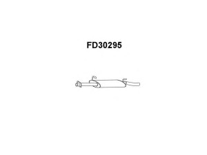 VENEPORTE FD30295 priekinis duslintuvas 
 Išmetimo sistema -> Duslintuvas
6646728, 6808683