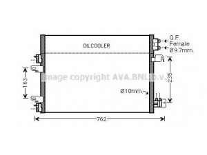 AVA QUALITY COOLING JE5060 kondensatorius, oro kondicionierius