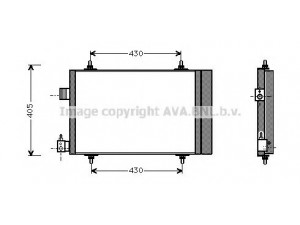 AVA QUALITY COOLING CNA5173 kondensatorius, oro kondicionierius