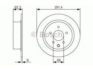 BOSCH 0 986 479 R14 stabdžių diskas 
 Dviratė transporto priemonės -> Stabdžių sistema -> Stabdžių diskai / priedai
43206 7Y000, 43206 8J102, 43206 9W000