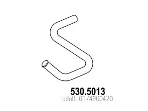 ASSO 530.5013 išleidimo kolektorius
6174900420