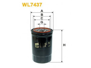 WIX FILTERS WL7437 alyvos filtras 
 Techninės priežiūros dalys -> Techninės priežiūros intervalai
2631027420