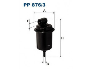 FILTRON PP876/3 kuro filtras 
 Techninės priežiūros dalys -> Papildomas remontas
3191105000