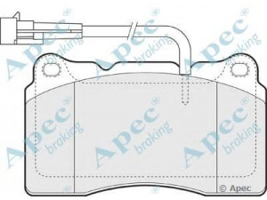 APEC braking PAD1424 stabdžių trinkelių rinkinys, diskinis stabdys 
 Techninės priežiūros dalys -> Papildomas remontas
77362692