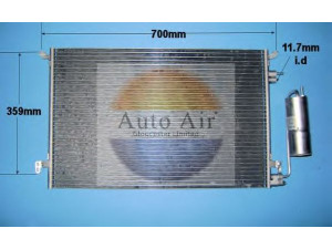 AUTO AIR GLOUCESTER 16-1241A kondensatorius, oro kondicionierius 
 Oro kondicionavimas -> Kondensatorius
24418363