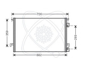ELECTRO AUTO 30O0039 kondensatorius, oro kondicionierius 
 Oro kondicionavimas -> Kondensatorius
13114943, 1850077, 1850095, 24418363