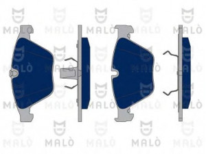 MAL? 1050082 stabdžių trinkelių rinkinys, diskinis stabdys 
 Techninės priežiūros dalys -> Papildomas remontas
34116753668, 34116761283, 34116761284