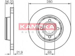 KAMOKA 1031034 stabdžių diskas 
 Dviratė transporto priemonės -> Stabdžių sistema -> Stabdžių diskai / priedai
8A0615301A