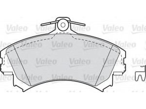 VALEO 598493 stabdžių trinkelių rinkinys, diskinis stabdys 
 Techninės priežiūros dalys -> Papildomas remontas
4605A658, M850976, MR527656, MR955351