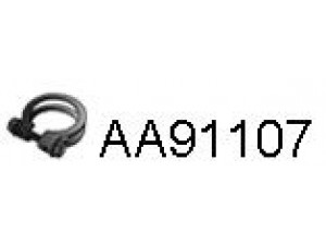 VENEPORTE AA91107 spaustukas, išmetimo sistema 
 Dviratė transporto priemonės -> Išmetimo sistema -> Atskiros surinkimo dalys -> Užveržimo elementas
1144900141, 1144920040, 1144920140