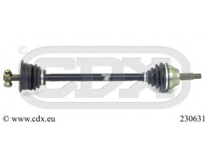 CDX 230631 kardaninis velenas 
 Ratų pavara -> Kardaninis velenas