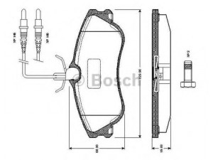 BOSCH 0 986 TB2 042 stabdžių trinkelių rinkinys, diskinis stabdys 
 Techninės priežiūros dalys -> Papildomas remontas
1720 59, 4251 55, 4251 54