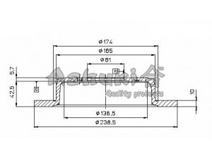 ASHUKI H039-01 stabdžių diskas 
 Dviratė transporto priemonės -> Stabdžių sistema -> Stabdžių diskai / priedai
0 986 478 350/BOSCH, 0 986 479 101/BOSCH