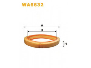WIX FILTERS WA6632 oro filtras 
 Filtrai -> Oro filtras
0020948804