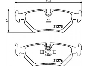 HELLA PAGID 8DB 355 006-841 stabdžių trinkelių rinkinys, diskinis stabdys 
 Techninės priežiūros dalys -> Papildomas remontas
JJLM1833, JLM11114, JLM11903, JLM1833